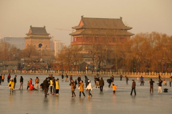 Photo: Skating [Shichahai, Beijing], by b cheng