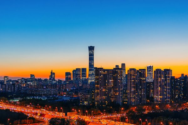 Photo: Deep blue hour of Beijing, by Thomas_Yung