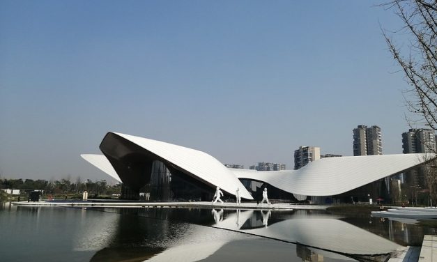 Photo: Chengdu Tianfu Art Museum, by Huan Fan