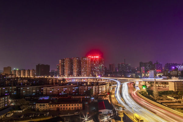 Photo: Nightscape: Zhengzhou, by Damien Thorne