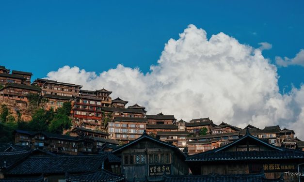 Photo: Clouds in the sky before sunset, by QuantFoto