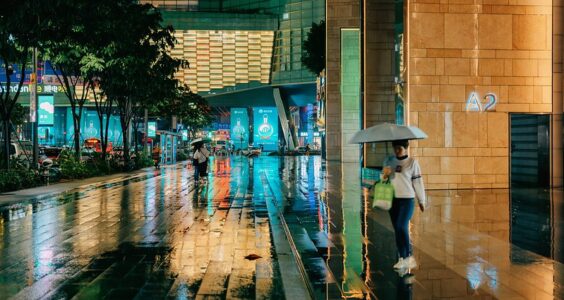 Photo: Raining night out AGAIN, by QuantFoto