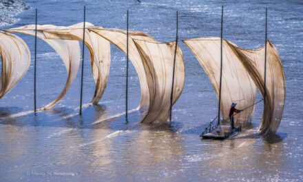 Photo: The Fluttering Fishing Nets, by Henry So