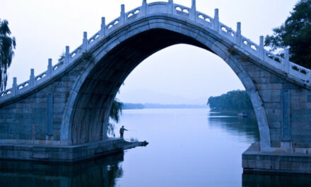 Photo: Fishing at Jade Belt Bridge, Summer Palace, Beijing, by Dimitry B.