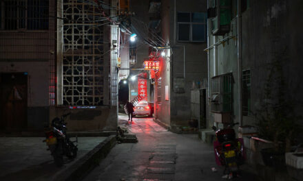 Photo: Back alley in Yunxi, China, by Kristoffer Trolle