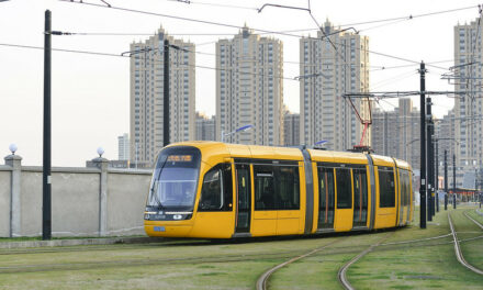 Photo: Songjiang Tram, Shanghai, by emperornie