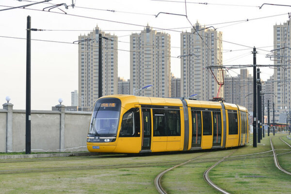 Photo: Songjiang Tram, Shanghai, by emperornie