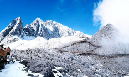 Photo: Snow Dragon Peaks and Walkways, by Slices of Light
