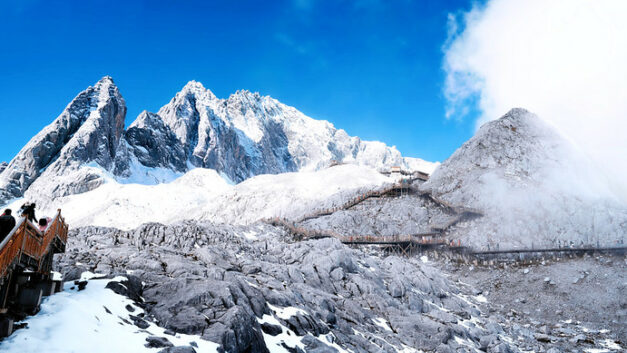 Photo: Snow Dragon Peaks and Walkways, by Slices of Light